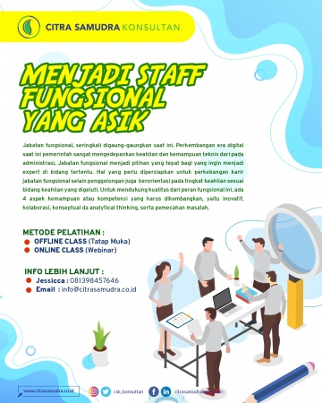 Menjadi Staff Fungsional Yang Asik