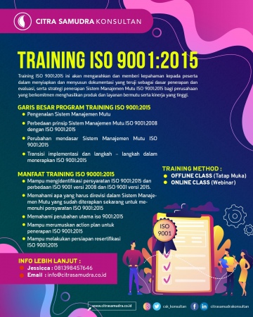 Training ISO 9001:2015 