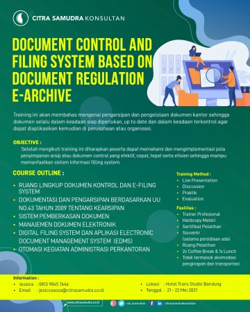 Document Control & Filing System Based On  Document Regulation E-Archive