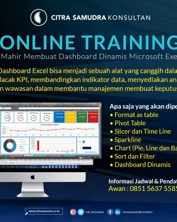 Mahir Membuat Dashboard Dinamis Microsoft Exel